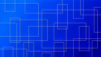 Seamless blue square pattern background with a minimalist and modern design, perfect for web and graphic projects needing a clean and fresh look.