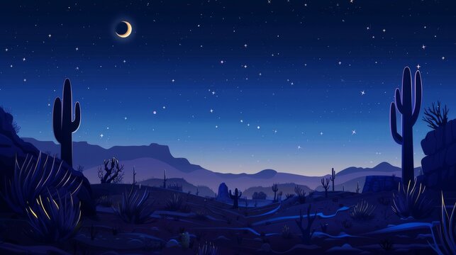 cartoonish dark blue western realistic background high resolution 