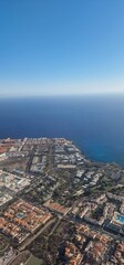 LANDING ON CANARY ISLANDS TENERIFE AND VIEW OF surrounding islands 