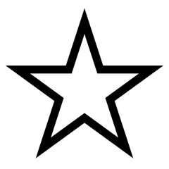 star line icon vector illustration isolated on white background