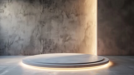 abstract, background, empty, modern, minimal, platform, product, geometric, pedestal, studio, scene, showcase, circle, display, stage, cylinder, space, design, floor, render, room, object, presentatio