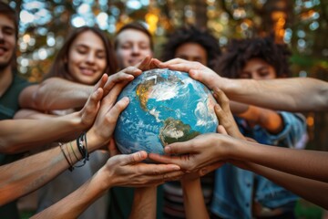 World Population Day: Celebrating the diversity of humanity united under the embrace of the globe with people of different nationalities
