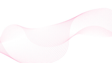  Futuristic colorful pink lines on a white background. Abstract colorful pink blend wave lines and technology background. Modern colorful pink lines on a white background. 