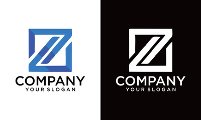 Letter Z Vector Logo Template