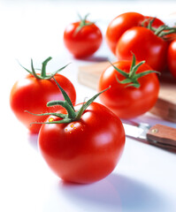 Tomaten, isoliert, Gemüse, Italien, Tomatenzubereitung,