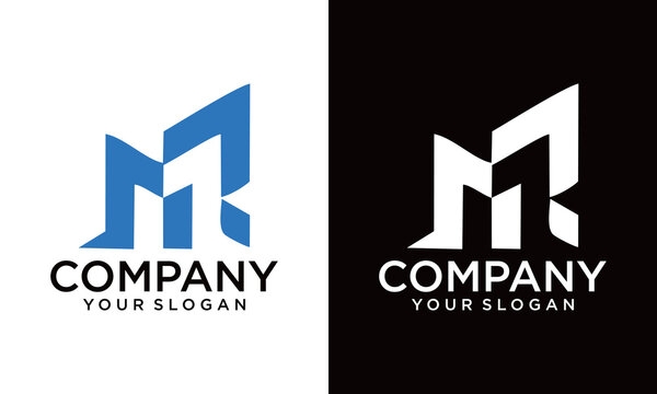 Outstanding MD initial vector monogram letter logo. MD logo.MD letter logo template white background.Creative Modern Triangle vector Letter MD
