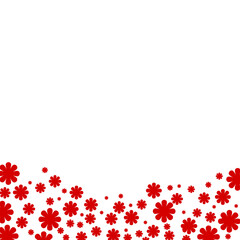  Spring flowers icon isolated on transparent background