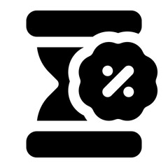 flash sale icon for illustration