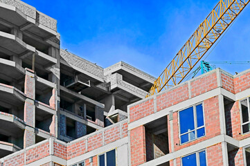 New building construction site
