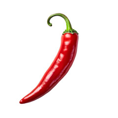 [Transparent Background PNG]Red chili pepper on white background