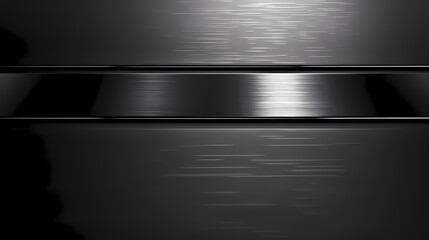 Close-up of a sleek, modern metallic surface with a reflective finish, showcasing industrial design and texture.