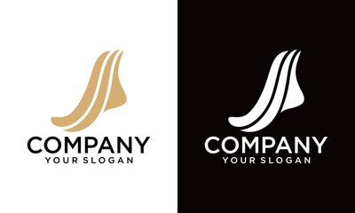 Foot Care logo designs concept vector, Iconic Foot Logo designs template