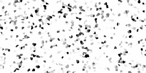 Abstract Polygonal Mosaic Background with terrazzo flooring texture polished stone. Cold gray and white grunge wall texture. White pebble stones wall texture. 