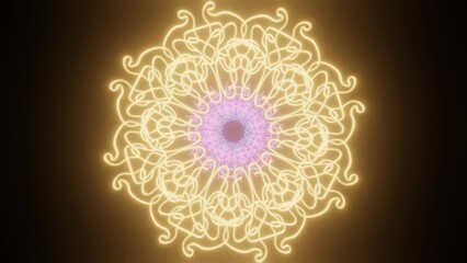 曼荼羅 マンダラ 光のアート