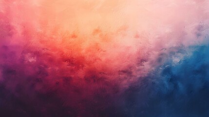 Fototapeta premium Gradient from dark blue to peach abstract backdrop