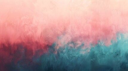 Fototapeta premium Gradient from Coral pink to turquoise abstract background