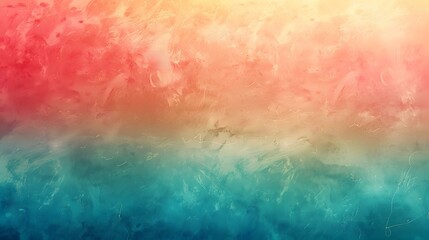 Fototapeta premium Gradient from Amber to turquoise abstract backdrop