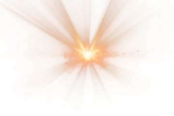 Light flare effect isolated transparent background png