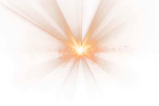 Light flare effect isolated transparent background png