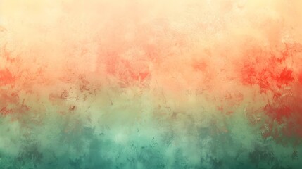Fototapeta premium Gradient from mint to peach abstract shades digital background