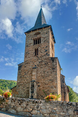  church of saint anne of castillon de larboust, France