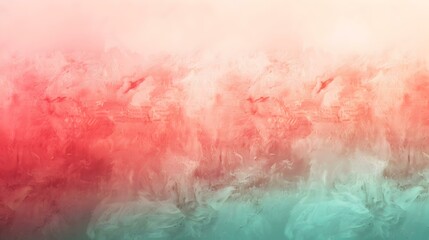 Obraz premium Gradient from mint to copper abstract shades digital backdrop