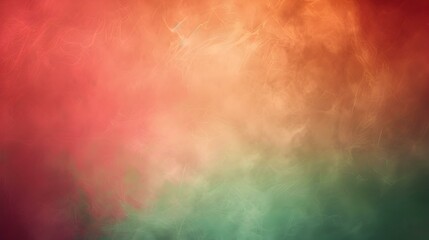 Obraz premium Gradient from amber orange to light green abstract backdrop