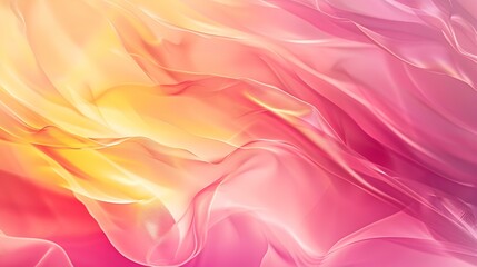 Obraz premium Gradient from Sunny yellow to pink abstract colors