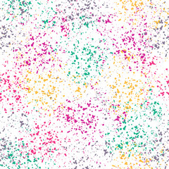 Bubbly colorful hand drawn seamless pattern.