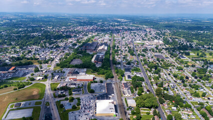Aerial View of Lebanon Pennsylvania