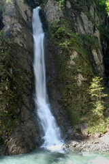Beautiful Canyon Liechtensteinklamm in St. Johann im Pongau, Salzburg, Austria, Europe