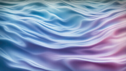 Obraz premium Background of soft splashes of water and changing colors creates feeling of tenderness and harmony. resembles ripples of water. for creating design projects that require gentle and calm atmosphere.