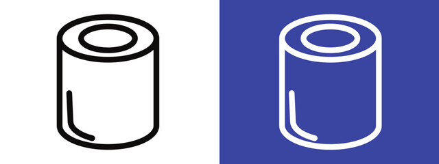 Oil filter icon logo set vector