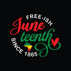 Free-ish Since 1865 T-shirt Design SVG