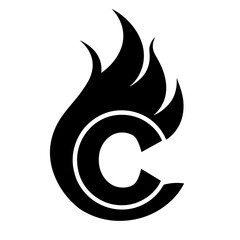 Minimalist logo text 