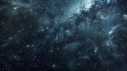 Obraz premium Captivating Cosmic Expanse:A Twinkling Celestial Dreamscape