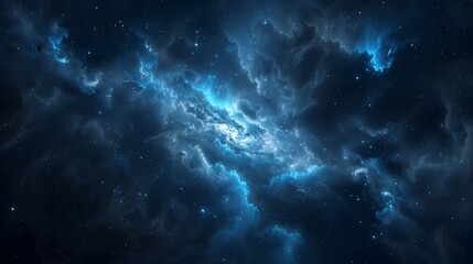 Galactic Core Shrouded in Enigmatic Cosmic Darkness