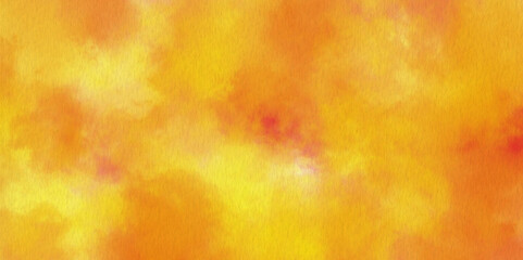 fondo artístico, abstracto, naranja, rojo,fuego, calido, de acuarela, variopinto, con textura, mezcla húmeda, aguado, arte, pastel, para diseño, web, redes, digital, textil, portada, humo, 