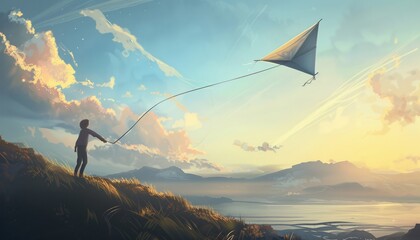 Whispers of the Wind: A Meditation on a Flying Kite - Psalms 7:4