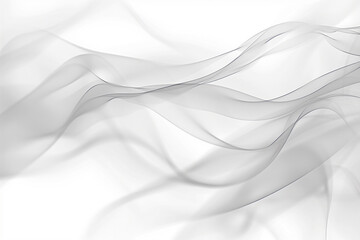 Obraz premium A white background with a grey line that looks like a flame. The line is wavy and has a sense of movement