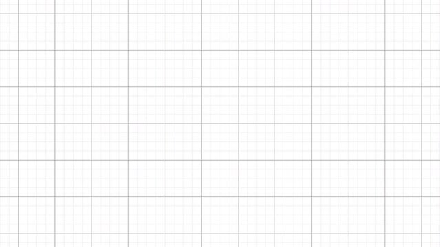 4&times;4グリッドの横スクロールループ背景(白)	