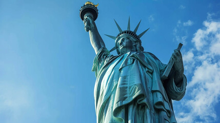 Fototapeta premium statue of liberty city