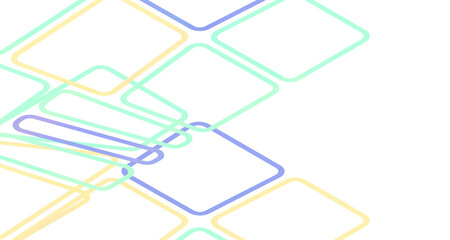 Abstract Geometric backgrounds full Color - Divider 3d