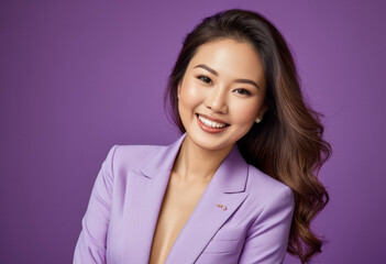 A studio beauty headshot photo of a beautiful woman