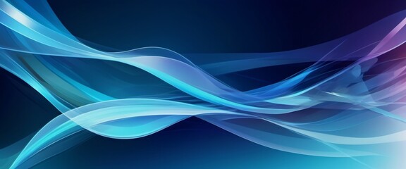 Naklejka premium Futuristic Prism Translucent Colors on Blue Technology Backgroun