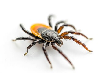 Obraz premium tick isolated on white