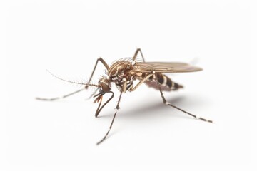 mosquito isolated on white