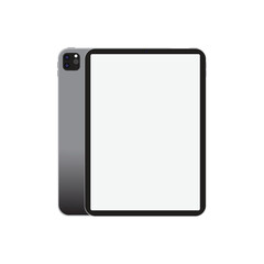 ipad clipart. vector ipad clipart or illustration isolated on white background. iPad 6 generation illustration png 