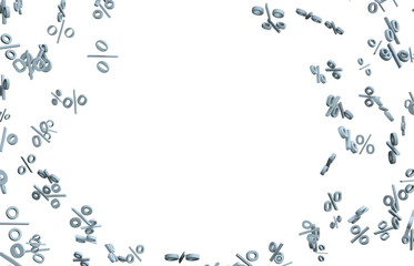 percent sign percentage icon interest rate