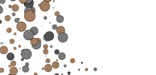 confetti png. Gold confetti falls from the sky.